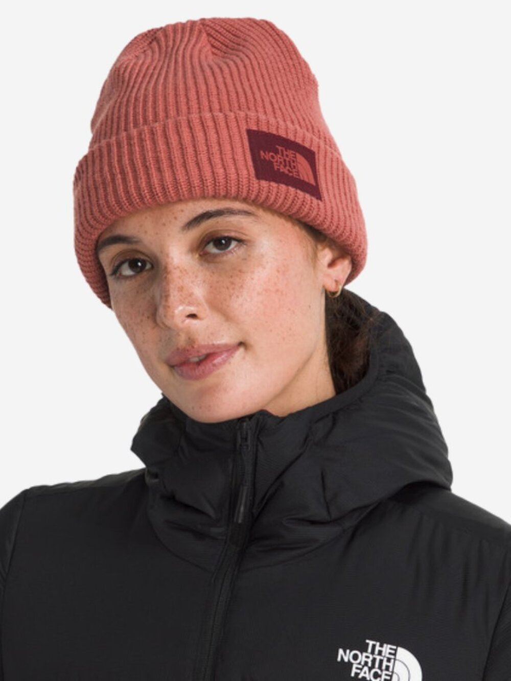The North Face Coral Ribbed Cuff Beanie